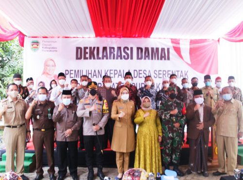 Pilkades Serentak Purwakarta Damai, Taat Prokes 5M