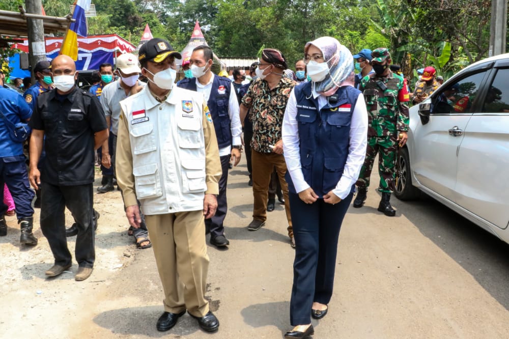 Pantau Pilkades Serentak, Dirjen Binapemdes Kemendagari Kunjungi Purwakarta