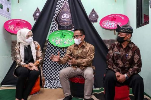 Bupati Purwakarta Resmikan Tajug Tri Bhakti SMPN 1 Pasawahan