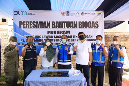 Jasa Tirta II dan Jasa Marga Kolaborasi Program Biogas