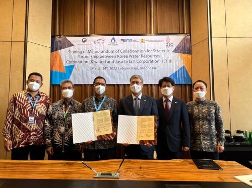 Jasa Tirta II dan K-Water Jalin Kerja Sama Strategis