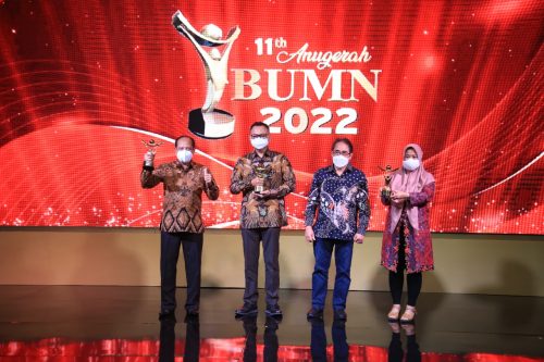 Jasa Tirta II Dianugerahi BUMN Kategori Driving Transformation