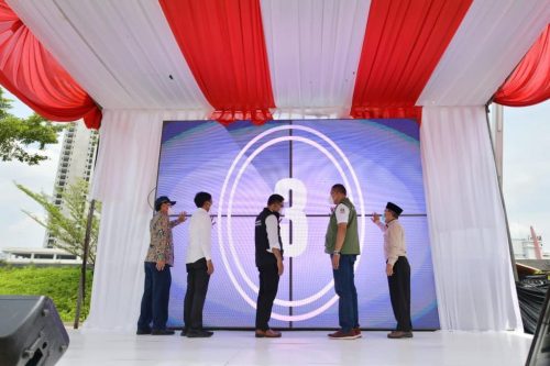 Gubernur Jabar Ridwan Kamil Resmikan Penataan Kalimalang Bekasi