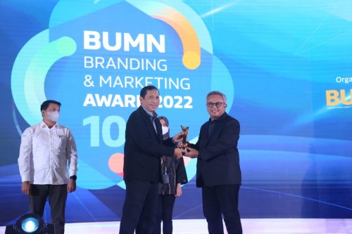 Jasa Tirta II Sabet Penghargaan BUMN Branding & Marketing Awards 10th