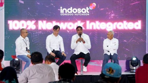 Jaringan Indosat Kini 100 Persen Terintegrasi