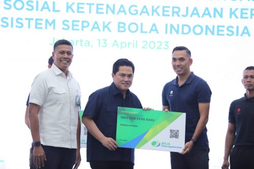 PSSI Gandeng BPJS Ketenagakerjaan Beri Perlindungan Jaminan Sosial Wasit
