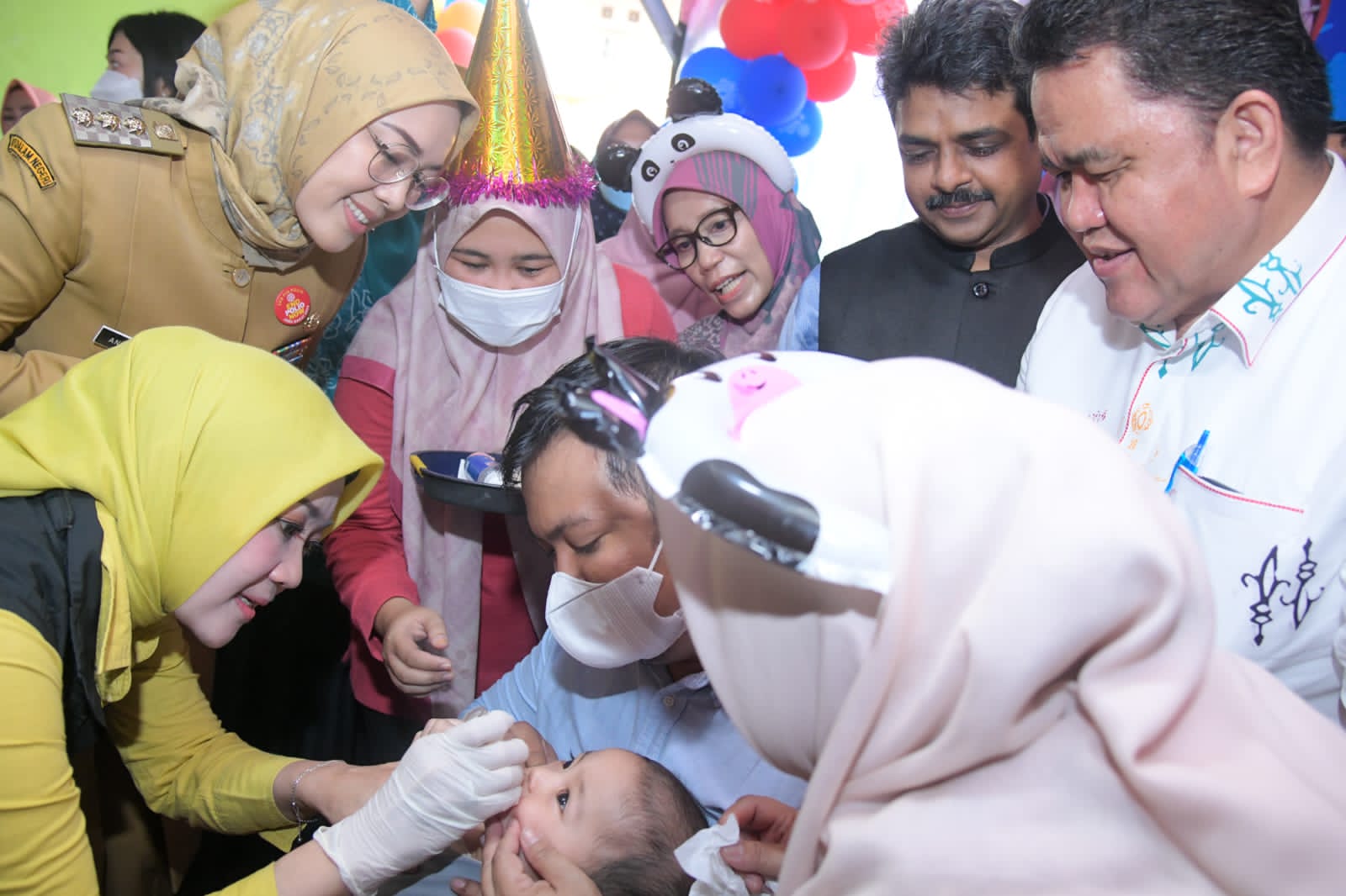 Jumlah Balita Penerima Imunisasi Polio di Purwakarta Melampaui Target