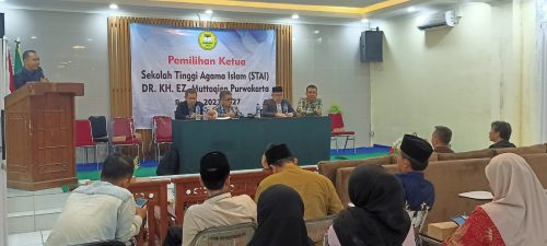 Dr Surya Hadi Dharma MUd Ketua STAI DR KHEZ Muttaqien Purwakarta 2023-2027