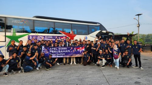 H. Elthon dan Tim Pemenangan Hadiri Apel Siaga Perubahan di GBK
