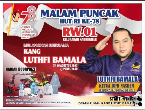 Melangkah Bersama Kang Luthfi Bamala