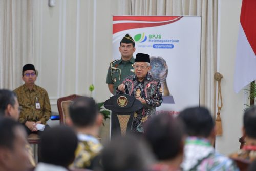 Wapres Ingin Seluruh Pihak Dorong Universal Coverage Jamsostek