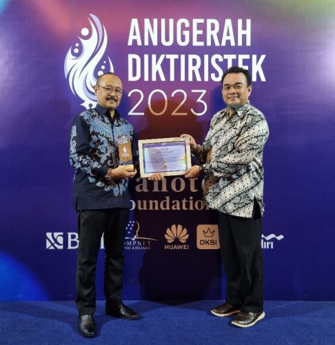 UBP Karawang Boyong Penghargaan Hak Kekayaan Intelektual Anugerah Diktiristek 2023