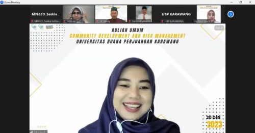 Program Studi Manajemen UBP karawang Gelar Kuliah Umum Bank dan Lembaga Keuangan