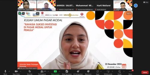 UBP Karawang Gelar Kuliah Umum Pasar Modal