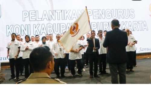 Pengurus KONI Kabupaten Purwakarta Masa Bhakti 2023-2027 Dilantik