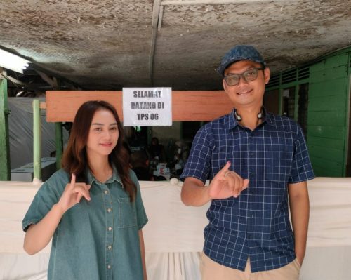 Usai Mencoblos, H Elthon Brameista Gunawan SH Ajak Generasi Muda Jaga Kerukunan