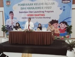 Perangi Stunting, Disdik Purwakarta Launching Program Gesek Ranting