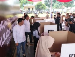 KPU Purwakarta Gelar Simulasi Pungut Hitung Suara Pilkada 2024