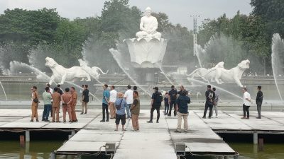 Istimewa! Bupati Purwakarta Terpilih Om Zein Bakal Kembali Gelar Pertunjukan Air Mancur Sri Baduga Secara Spektakuler