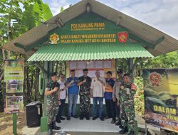 HUT ke-64 Kostrad, Yon Armed 9/Pasopati Bantu Pemberdayaan Masyarakat dengan Menggelar Karya Bakti