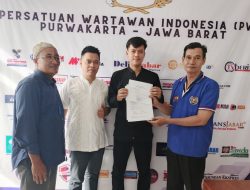 Diky Julkifli Lengkapi Berkas Pencalonan Ketua PWI Purwakarta