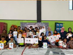 IJTI Purwasuka Gelar Trauma Healing untuk Anak dan Keluarga Korban Pergerakan Tanah di Pasirmunjul