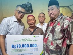 BPJS Ketenagakerjaan Serahkan Santunan Rp70 Juta untuk Keluarga Affan Kurniawan