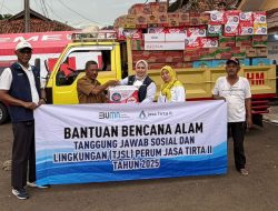 Sinergi untuk Kemanusiaan, Jasa Tirta II Ringankan Beban Warga Sukabumi Pascabencana