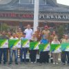 Ketua RT RW dan Anggota Linmas Seluruh Kecamatan Purwakarta Terlindungi BPJS Ketenagakerjaan