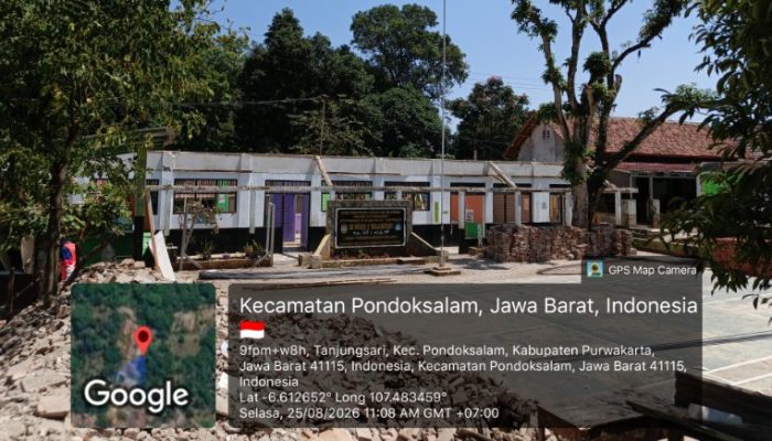 Kepsek SDN 2 Tanjungsari Bantah Kadisdik Cawe-cawe Proyek Revitalisasi: Baja Belum Ada di Lokasi