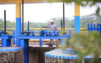 Dukung Ketahanan Pangan, Perum Jasa Tirta II Respon Cepat Mitigasi Distribusi Air Irigasi di Karawang