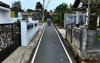 Jalan Cikadu Desa Sukatani Rampung Diperbaiki, Om Zein Tekankan Pembenahan Infrastruktur Berkelanjutan