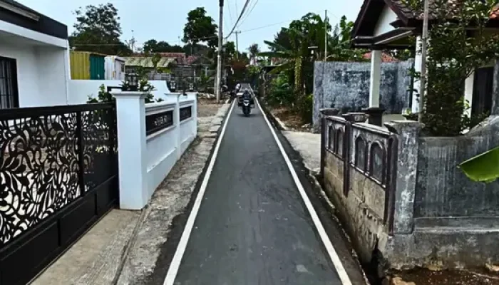 Jalan Cikadu Desa Sukatani Rampung Diperbaiki, Om Zein Tekankan Pembenahan Infrastruktur Berkelanjutan