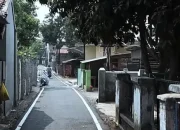 Jalan Gang Anyelir Nagri Kaler Kini Mulus, Om Zein: Gang Sempit Pun Akan Diperbaiki