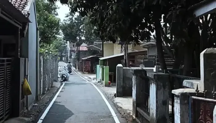 Jalan Gang Anyelir Nagri Kaler Kini Mulus, Om Zein: Gang Sempit Pun Akan Diperbaiki
