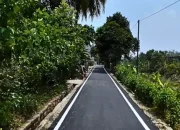 Jalan Kampung Cipetir Purwakarta Kini Mulus, Aktivitas Warga Makin Lancar