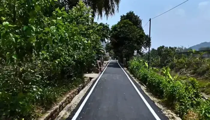 Jalan Kampung Cipetir Purwakarta Kini Mulus, Aktivitas Warga Makin Lancar