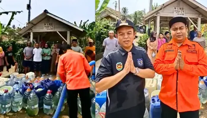 Pemkab Purwakarta Salurkan Bantuan Air Bersih ke Desa Pangkalan